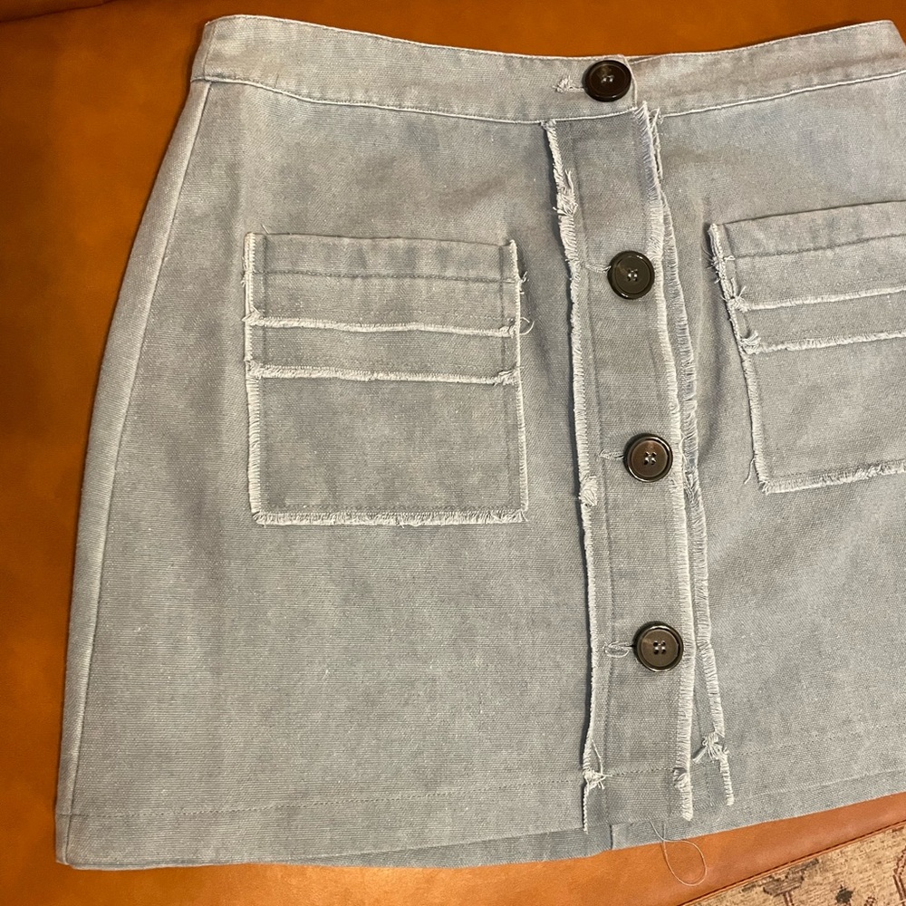 Honey Belle blue skirt